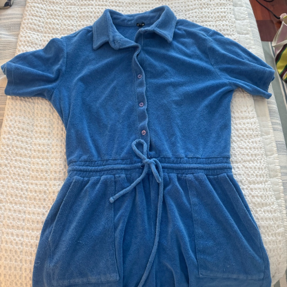 Monrow terry cloth Romper